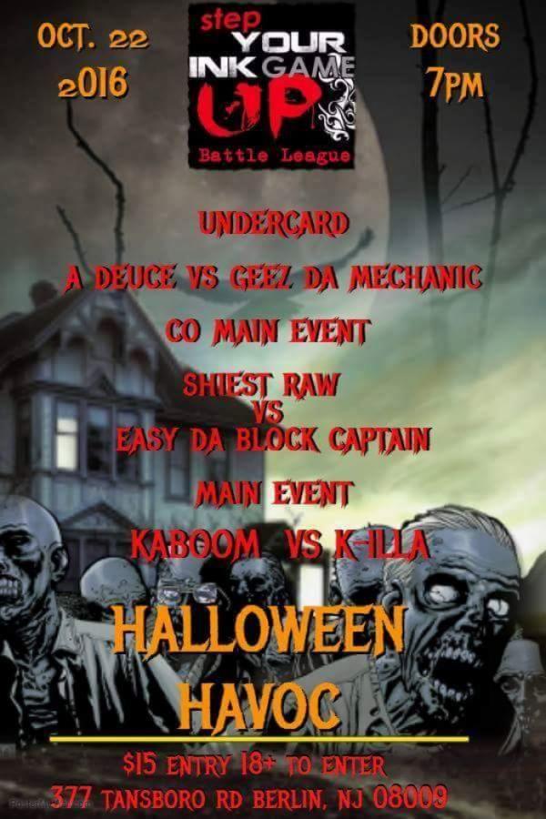 Step Your Ink Game Up Battle League - Halloween Havoc (Step Your Ink Game Up Battle League)