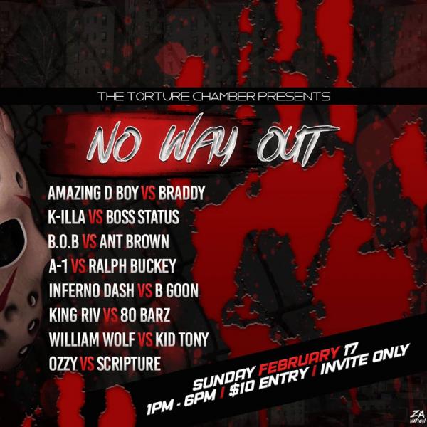 Step Your Ink Game Up Battle League - No Way Out (Step Your Ink Game Up Battle League)