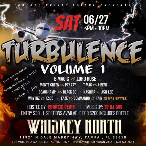 TakeOff Battle League - Turbulence: Volume 1