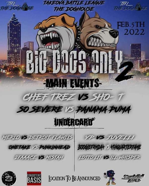 TakeOva Battle League - Big Dogs Only 2