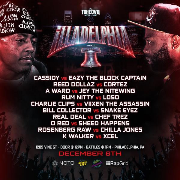 TakeOva Battle League - illadelphia: Vol. 1