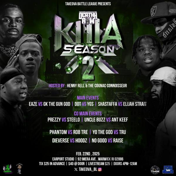 TakeOva Battle League - Killa Season 2