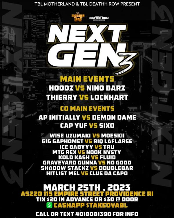 TakeOva Battle League - Next Gen 3