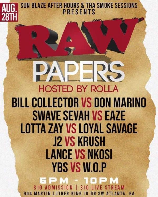 Tha Smoke Session - Raw Papers