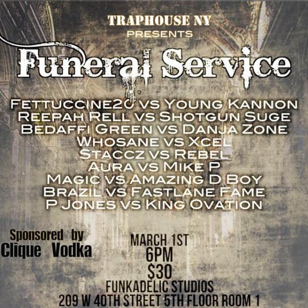 Tha TrapHouse Battle League - Funeral Service