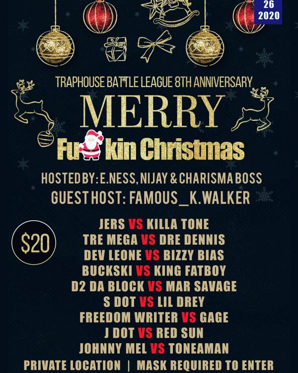 Tha TrapHouse Battle League - Merry F-ing Christmas 2020