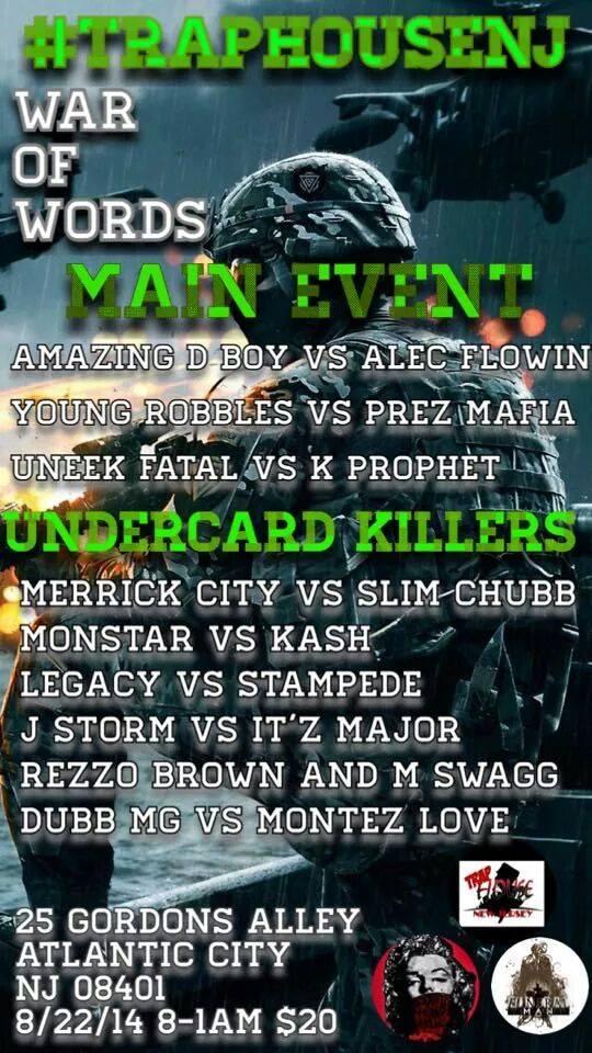 Tha TrapHouse Battle League - War Of Words - Traphouse
