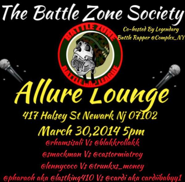 The Battle Zone - The Battle Zone - March 30 2014 Event