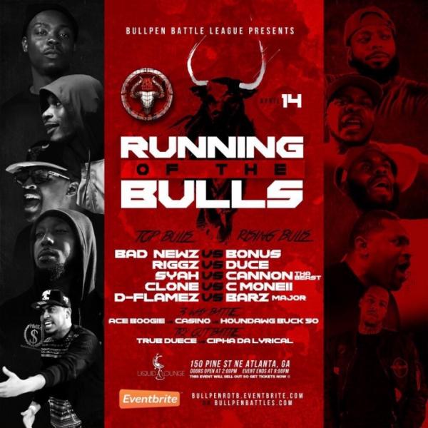 The Bullpen Battle League - Running of the Bulls