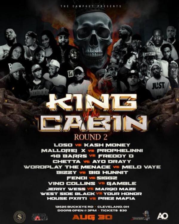 The CampOut - King of the Cabin Tournament: Round 2