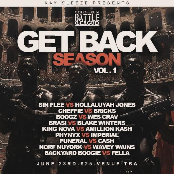 The Colosseum Battle League - Get Back Season: Vol. 1