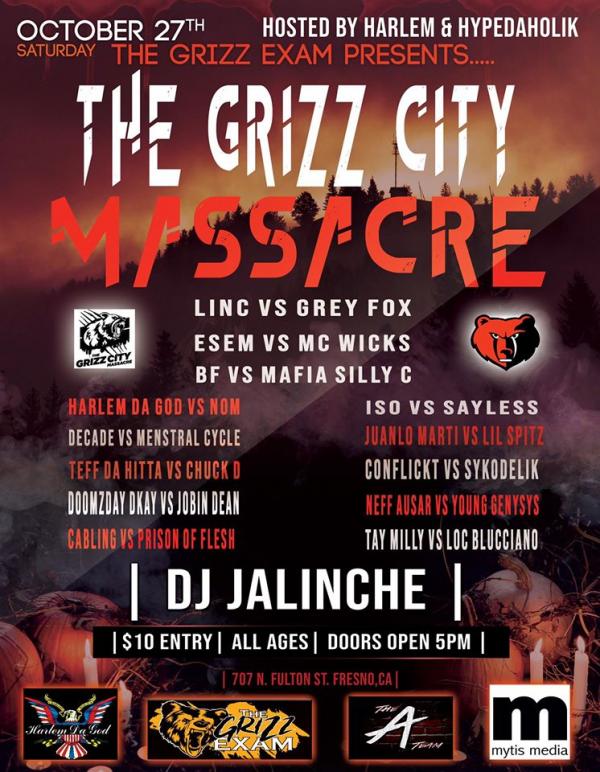 The Grizz Exam Battles - The Grizz City Massacre