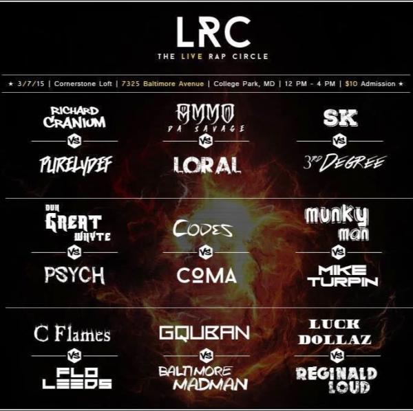 The Live Rap Circle - LRC - The Live Rap Circle