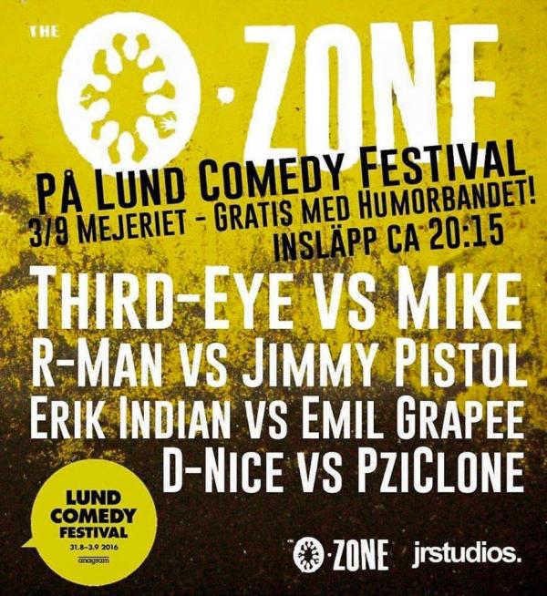 The O-Zone Battles - 2016 Pa Lund Comedy Festival