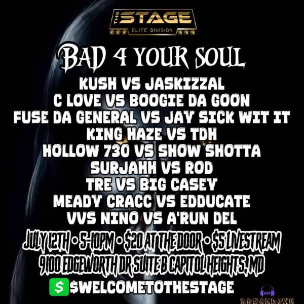 The Stage - Bad 4 Your Soul