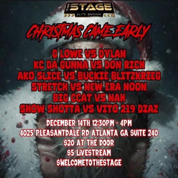 The Stage - Christmas Came Early