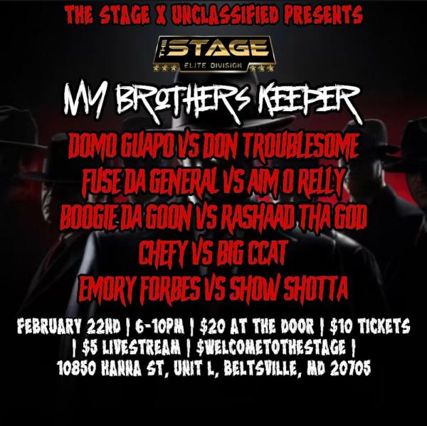 The Stage - My Brother's Keeper