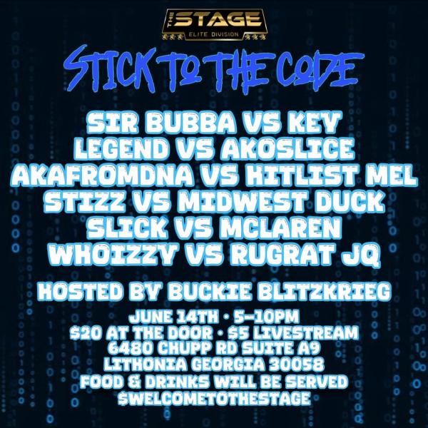 The Stage - Stick to the Code