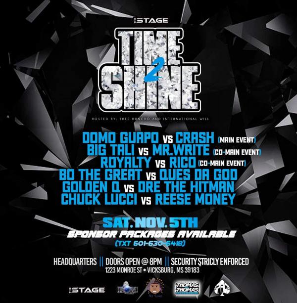 The Stage - Time 2 Shine