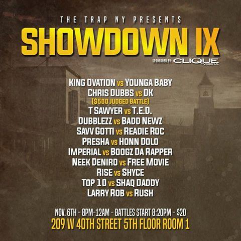 The Trap NY - The Showdown IX