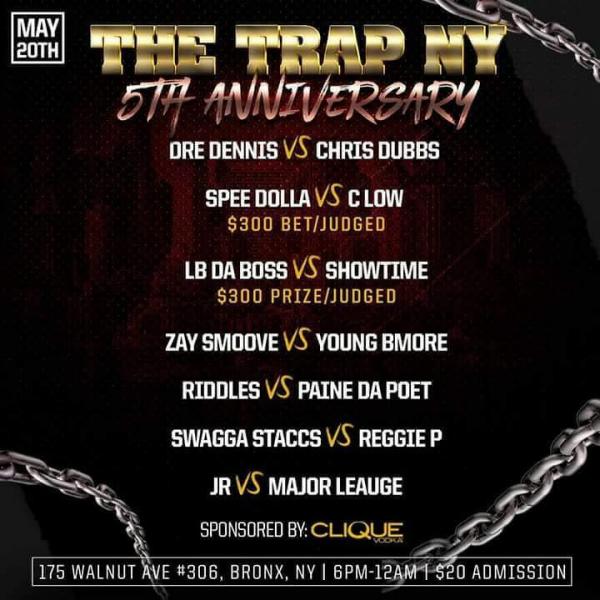 The Trap NY - The Trap NY 5th Anniversary
