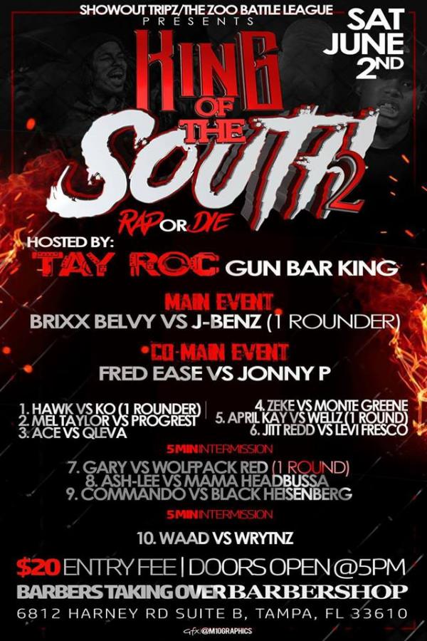The Zoo Battle League - King of the South 2
