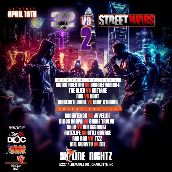 ThirtyTwoBarz - 32Bars vs. Street Wars 2