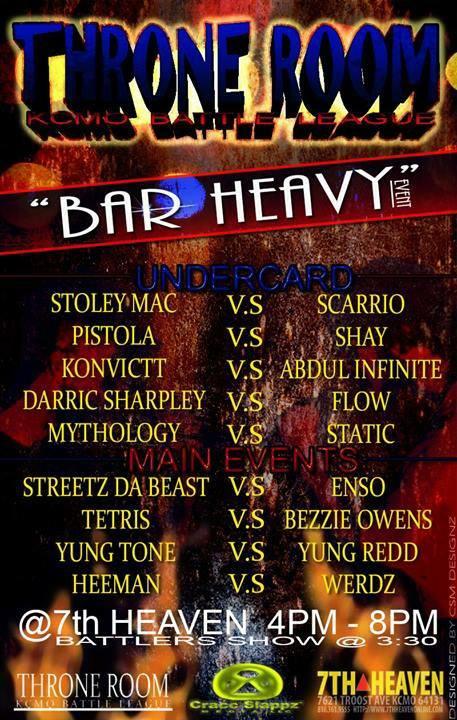 Throne Room Battle League - Bar Heavy