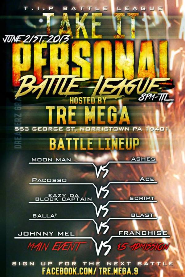 TIP Battle League - Take It Personal Battle League