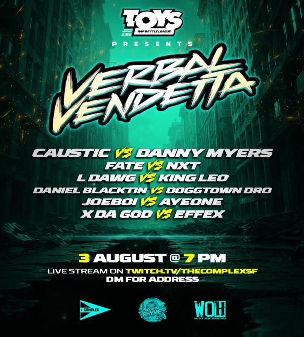 TOYS Rap Battle League - Verbal Vendetta
