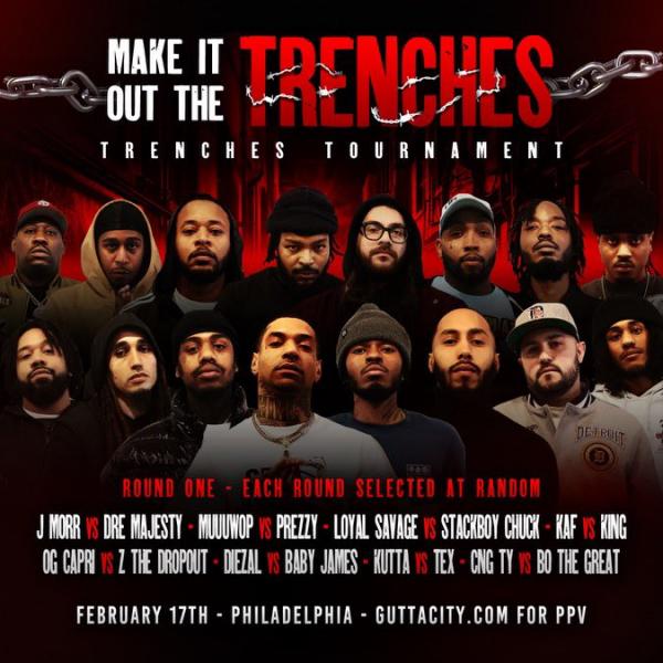 Trenches Battle Rap League - Make It Out The Trenches: Tournament