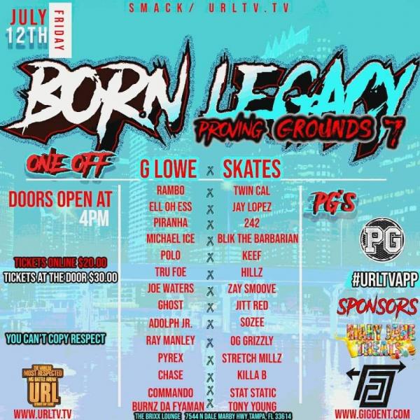 URL: Ultimate Rap League - Born Legacy: Proving Grounds 7