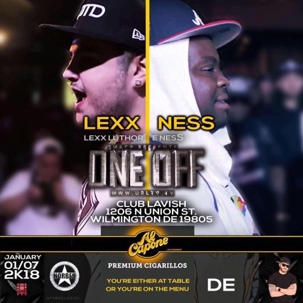 URL: Ultimate Rap League - Lexx Luthor vs. E. Ness - One Off