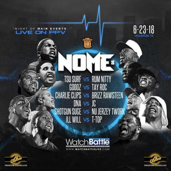 URL: Ultimate Rap League - Night of Main Events 8