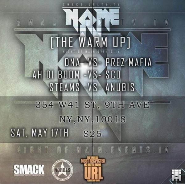 URL: Ultimate Rap League - Nome IV - The Warm Up