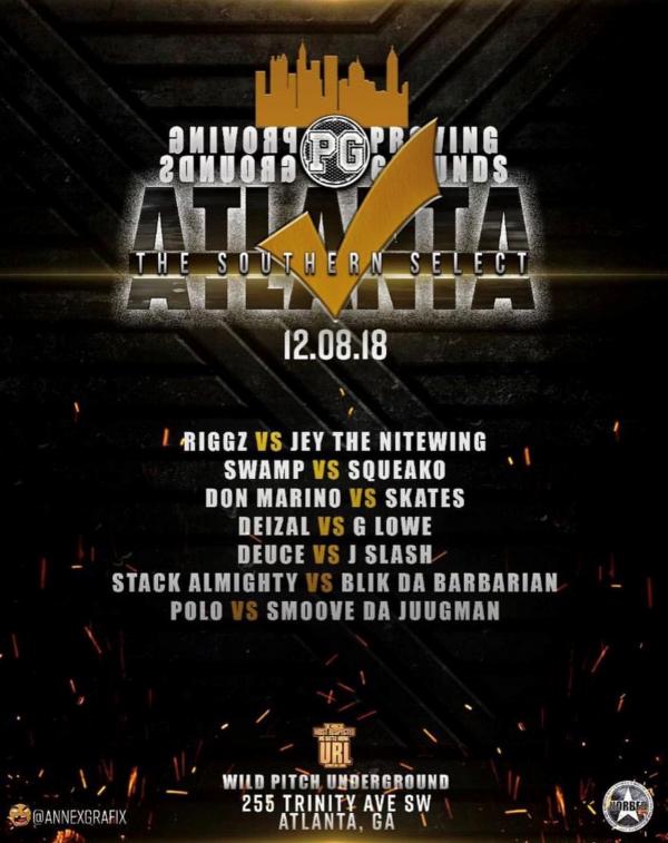 URL: Ultimate Rap League - Proving Grounds Atlanta: The Southern Select