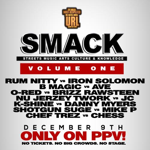 URL: Ultimate Rap League - SMACK Volume 1