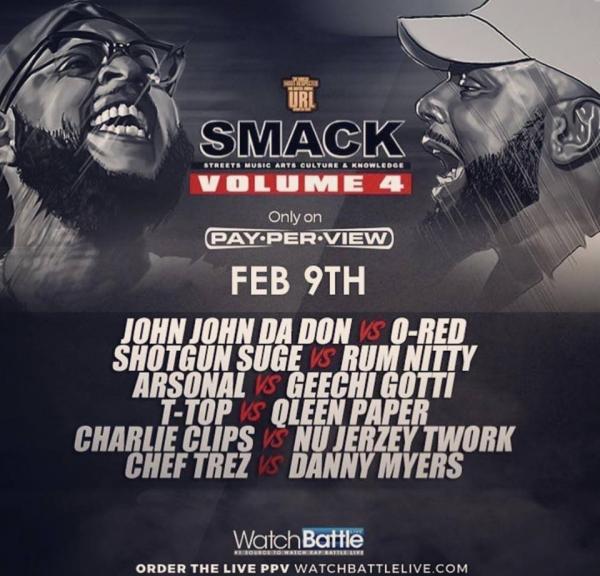 URL: Ultimate Rap League - SMACK Volume 4