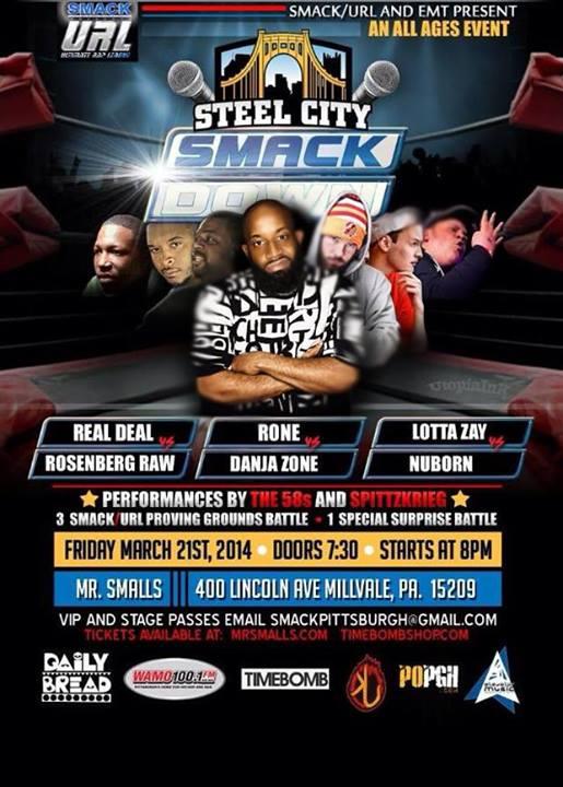 URL: Ultimate Rap League - Steel City Smack Down