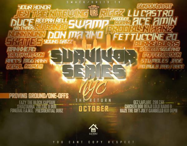 URL: Ultimate Rap League - Survivor Series NY: The Return