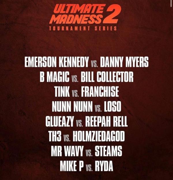 URL: Ultimate Rap League - Ultimate Madness Tounrmanet: Series 2