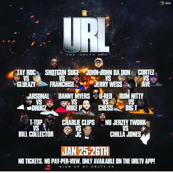 URL: Ultimate Rap League - URLTV App Private Event 1