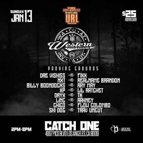 URL: Ultimate Rap League - Western Conference: Proving Grounds