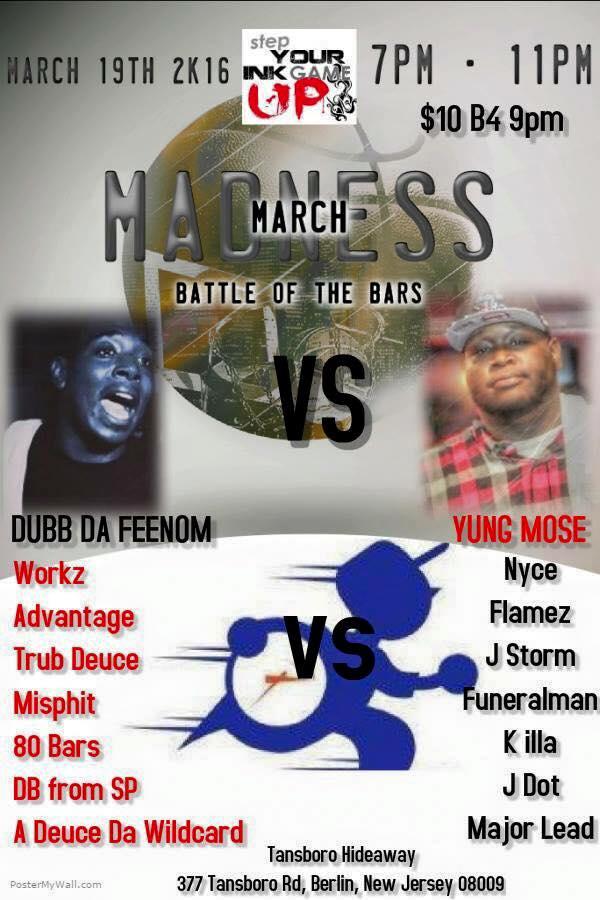 UNCATEGORIZED - March Madness - Battle of the Bars