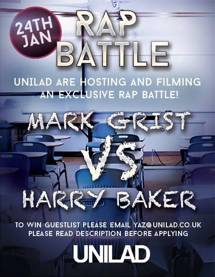 UNCATEGORIZED - Mark Grist vs. Harry Baker Event