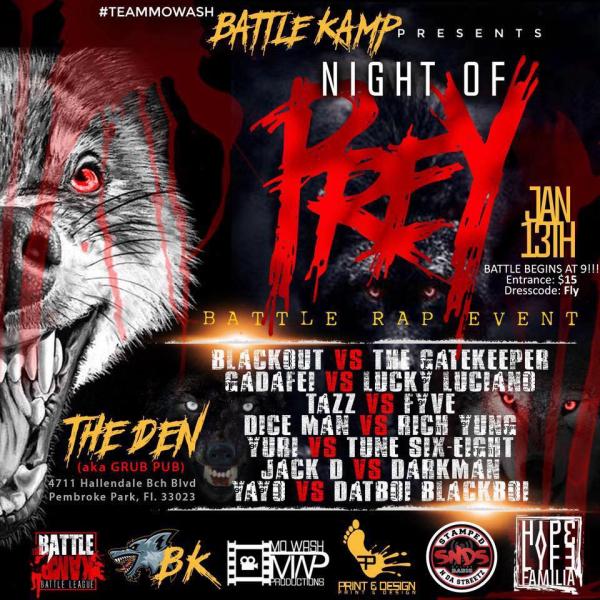 Battle Kamp - Night of Prey