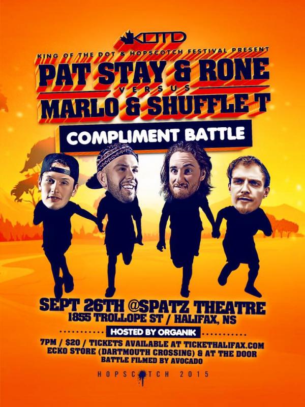 UNCATEGORIZED - Pat Stay & Rone vs. Shuffle T & Marlo Compliment Battle