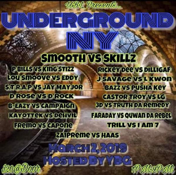 Underground Battle League - Underground NY