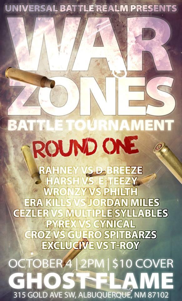 Universal Battle Realm - War Zones Battle Tournament - Round One