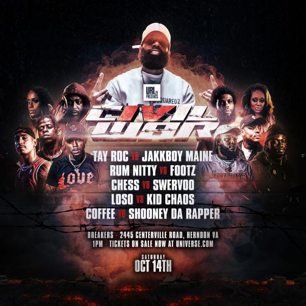 URL: Ultimate Rap League - Civil War 4